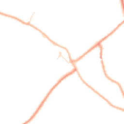 Daytime road noise heatmap for SP11 0NG