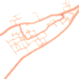 Daytime road noise heatmap for SP11 6AL