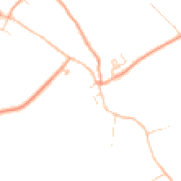 Daytime road noise heatmap for SP11 6BE