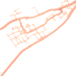 Daytime road noise heatmap for SP11 6FF