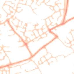 Daytime road noise heatmap for SP11 6FZ