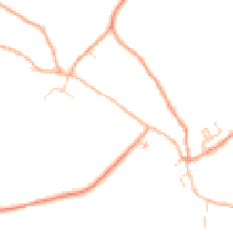 Daytime road noise heatmap for SP11 6RE