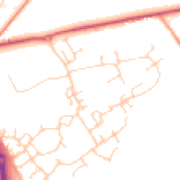 Daytime road noise heatmap for SP11 6SF
