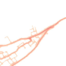 Daytime road noise heatmap for SP11 6WH