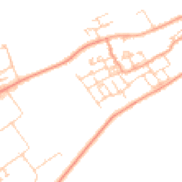 Daytime road noise heatmap for SP11 6XD