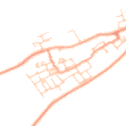 Daytime road noise heatmap for SP11 6ZE