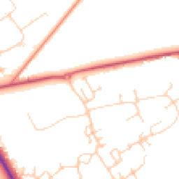 Daytime road noise heatmap for SP11 6ZH