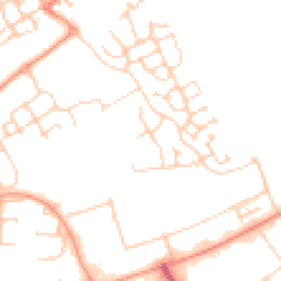 Daytime road noise heatmap for SP11 6ZU