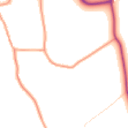 Daytime road noise heatmap for SP11 7HD