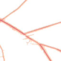 Daytime road noise heatmap for SP11 8LG