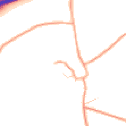 Daytime road noise heatmap for SP11 8QB