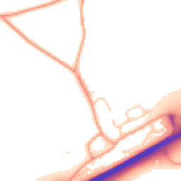 Daytime road noise heatmap for SP11 8QF
