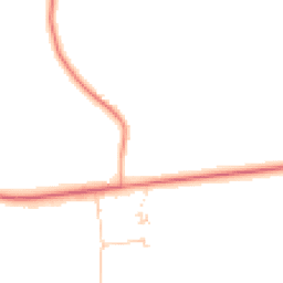 Daytime road noise heatmap for SP11 9LE
