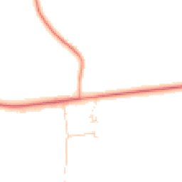 Daytime road noise heatmap for SP11 9LF