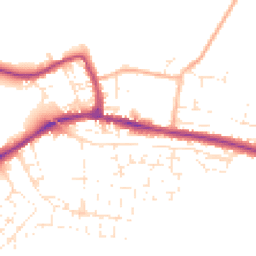Daytime road noise heatmap for SP11 9LZ