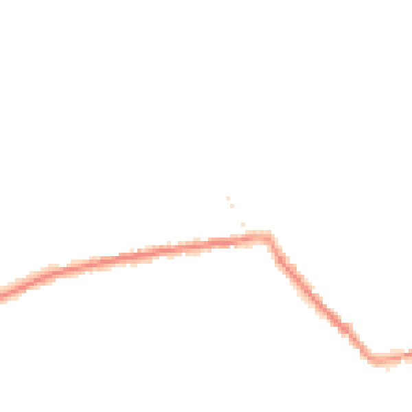 Night-time road noise heatmap for SP2 0EA