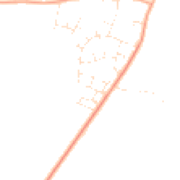 Daytime road noise heatmap for SP2 0LZ