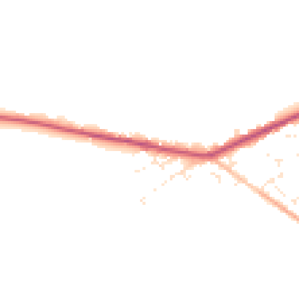 Daytime road noise heatmap for SP6 3AA