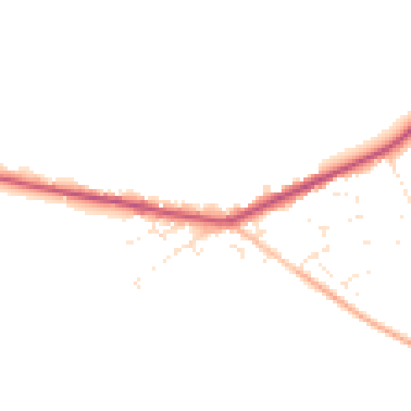 Daytime road noise heatmap for SP6 3AG