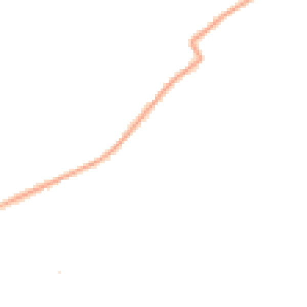 Night-time road noise heatmap for SP6 3AN