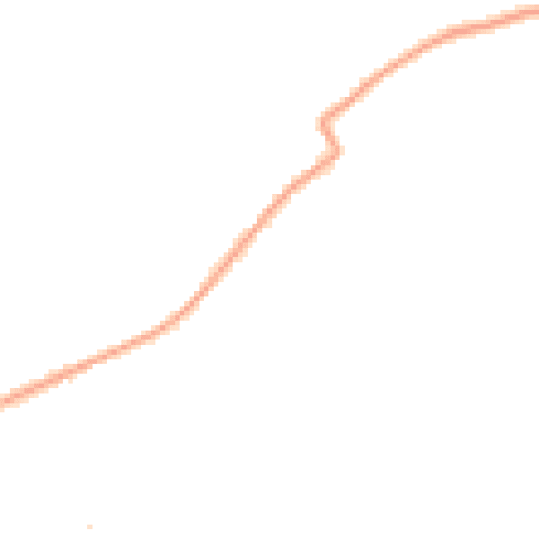 Night-time road noise heatmap for SP6 3JA