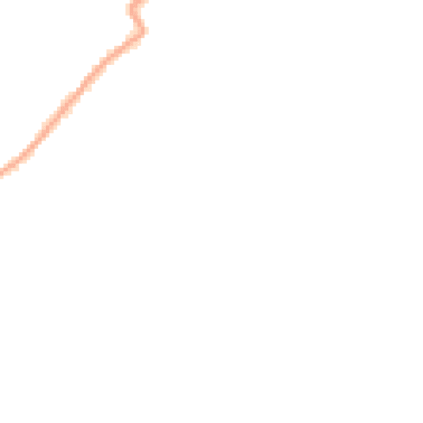 Night-time road noise heatmap for SP6 3JZ
