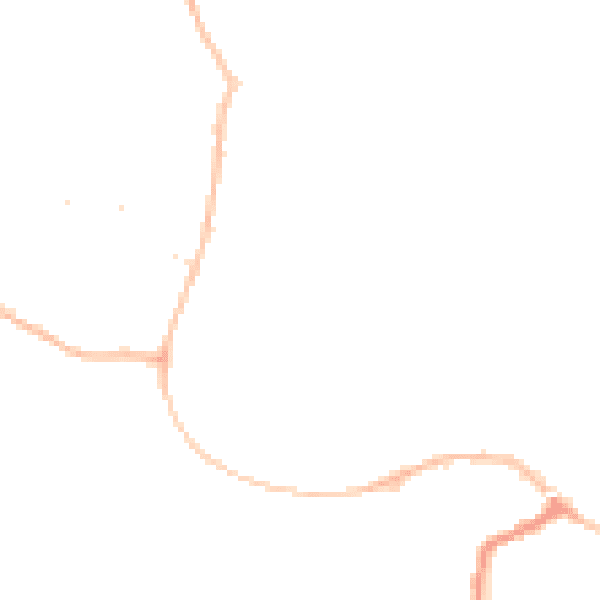 Night-time road noise heatmap for SP8 4AD