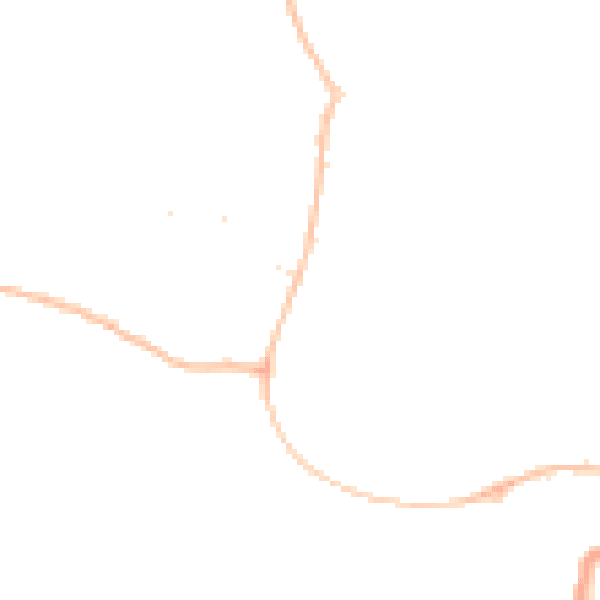 Night-time road noise heatmap for SP8 4AT