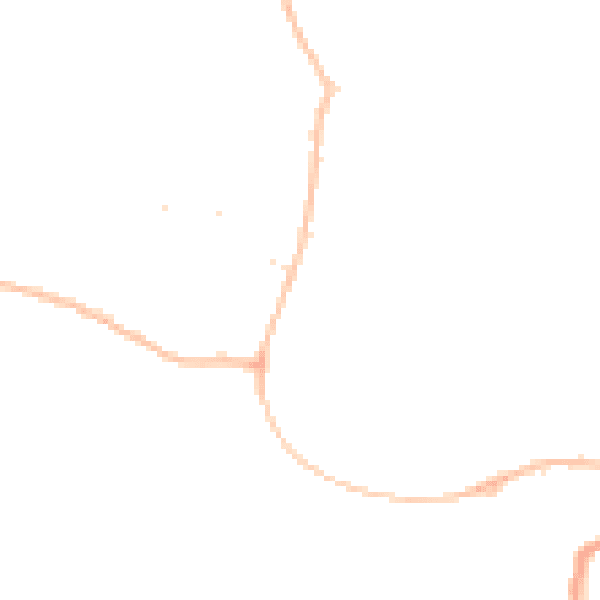 Night-time road noise heatmap for SP8 4DR