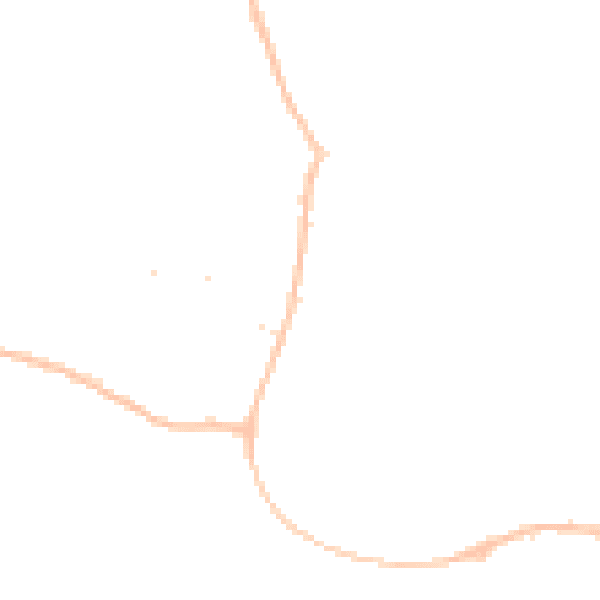 Night-time road noise heatmap for SP8 4DS