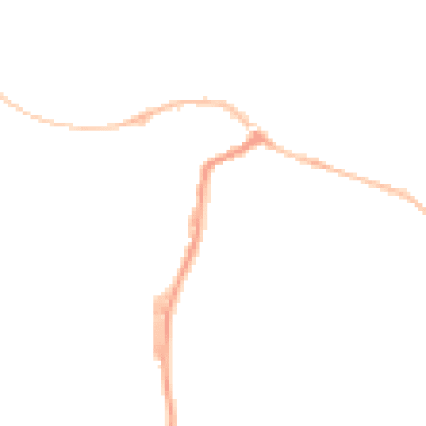 Night-time road noise heatmap for SP8 4JP