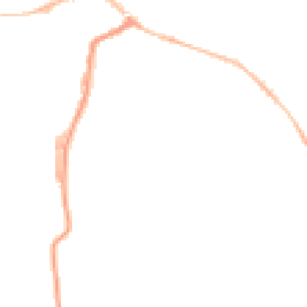 Night-time road noise heatmap for SP8 4YR