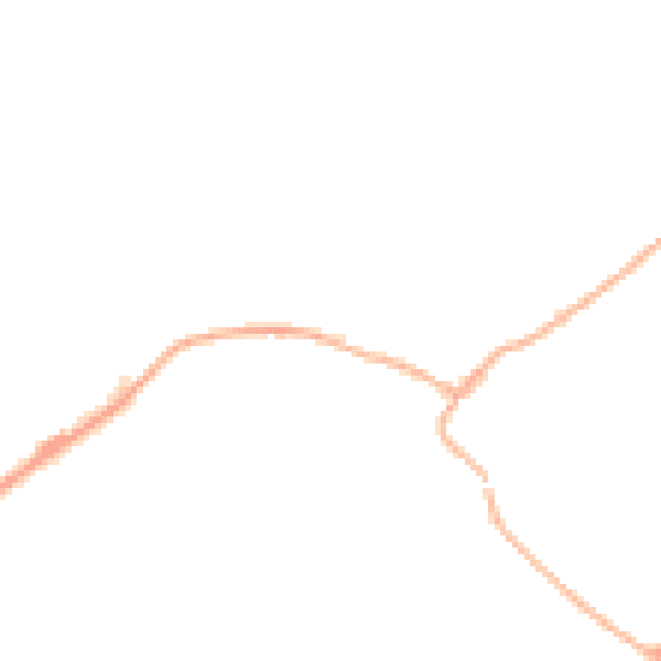 Daytime road noise heatmap for SP8 5HJ
