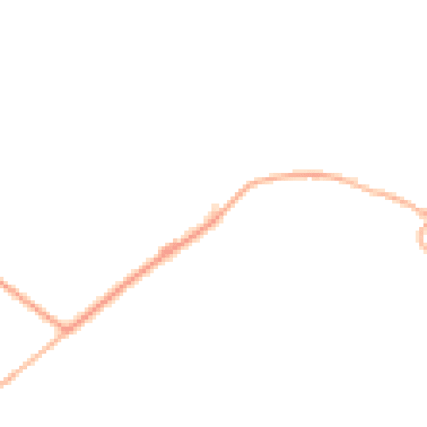 Daytime road noise heatmap for SP8 5SS