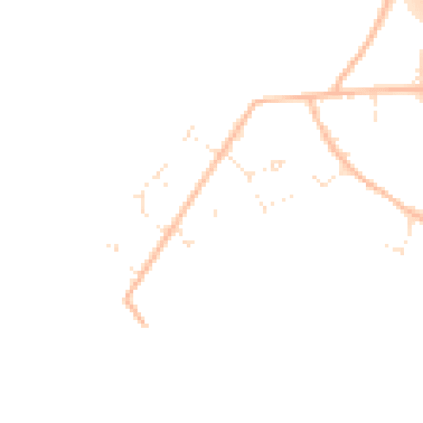 Daytime road noise heatmap for SP9 7YG