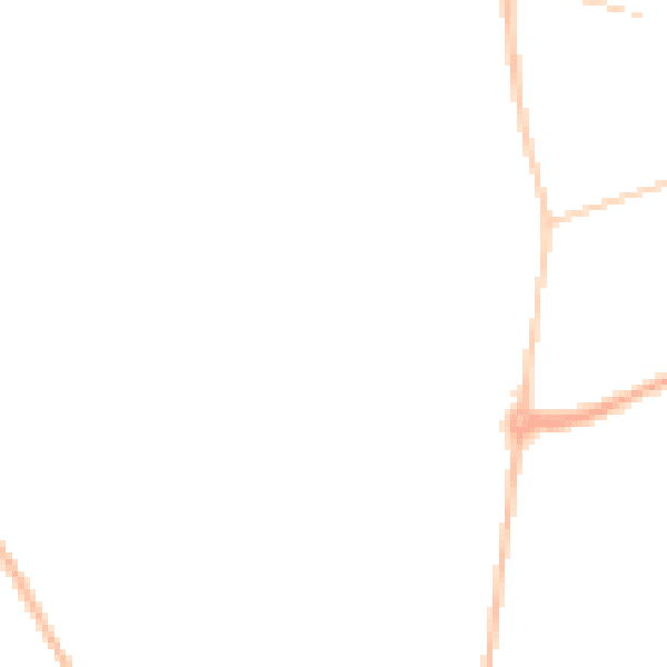 Night-time road noise heatmap for SR4 0BD