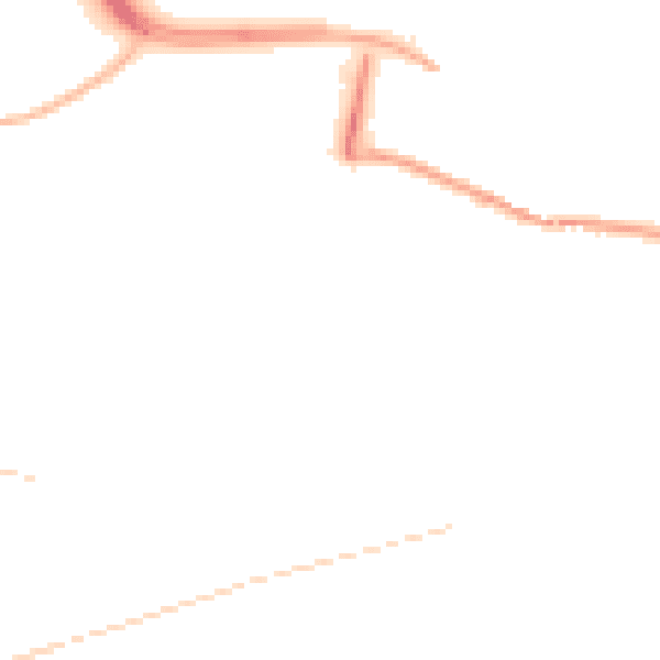 Night-time road noise heatmap for SR4 6SZ