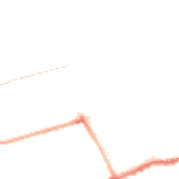 Night-time road noise heatmap for SR4 6US