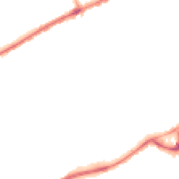 Night-time road noise heatmap for SR4 7PZ