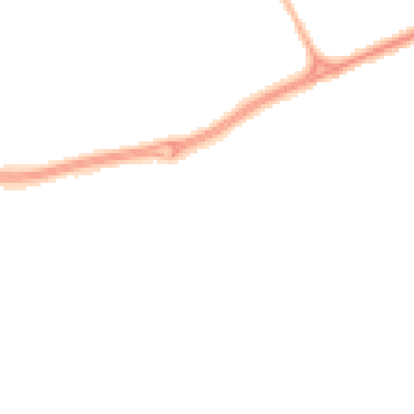 Night-time road noise heatmap for SR4 8JY