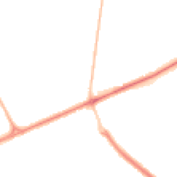 Night-time road noise heatmap for SR4 8PL