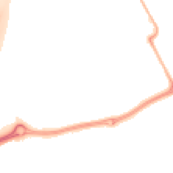 Night-time road noise heatmap for SR4 9AW