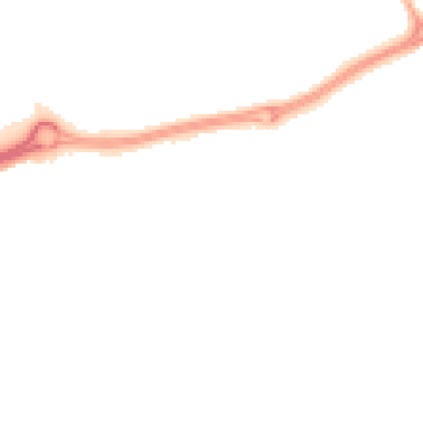 Night-time road noise heatmap for SR4 9QL