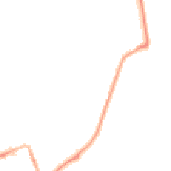 Night-time road noise heatmap for SR6 0NG