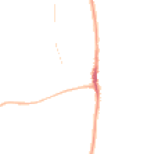 Night-time road noise heatmap for SR6 7BN