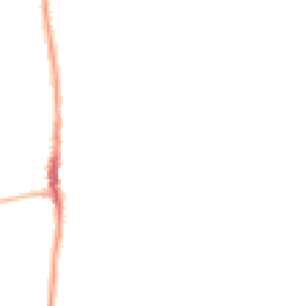 Night-time road noise heatmap for SR6 7DU