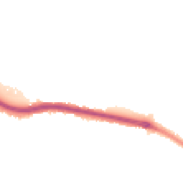 Night-time road noise heatmap for SS0 0JZ