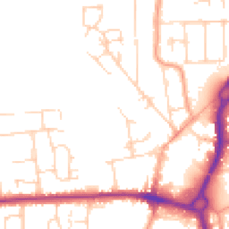 Daytime road noise heatmap for SS12 0AB