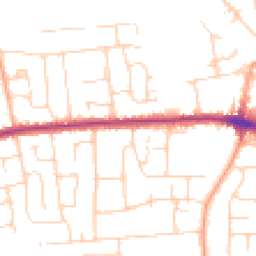 Daytime road noise heatmap for SS12 0AP
