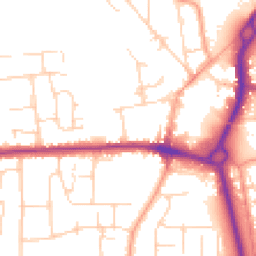Daytime road noise heatmap for SS12 0AQ
